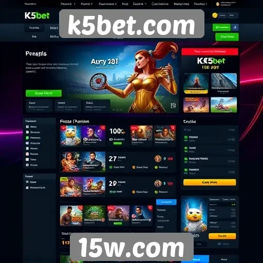 Avaliação da interface do usuário do site k5bet