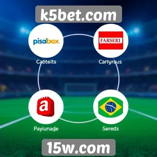 Métodos de pagamento disponíveis no k5bet.com